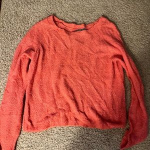 Rubbish Coral Sweater Top